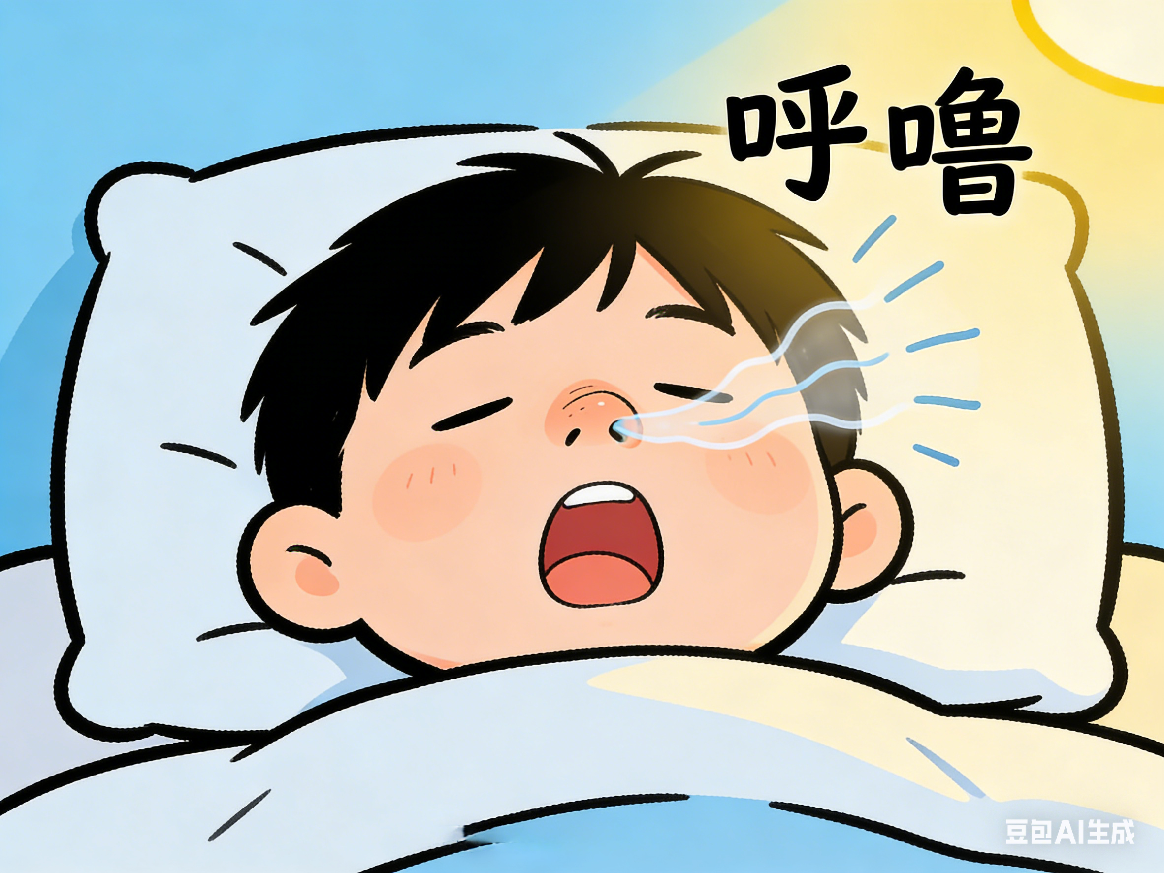 打呼噜表示睡得香……是真是假？